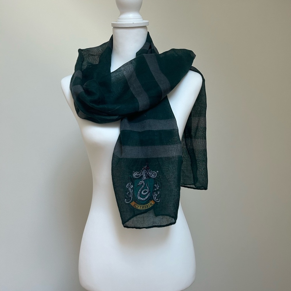 Lightweight Slytherin Scarf